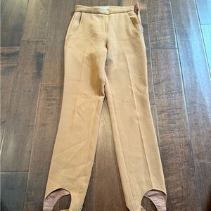 Babaton stir up pants size 00 in camel